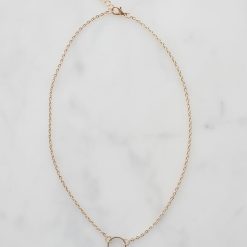 Charming Never-Ending Circle Necklace
