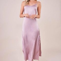 Dreaming Satin Maxi Slip Dress Dresses