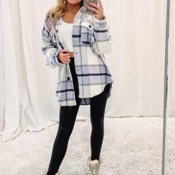 Selena Purple Flannel