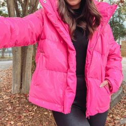 Barbie Pink Puffer Jacket