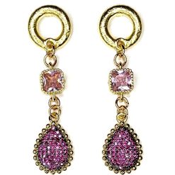 Pink Sparkle Earring